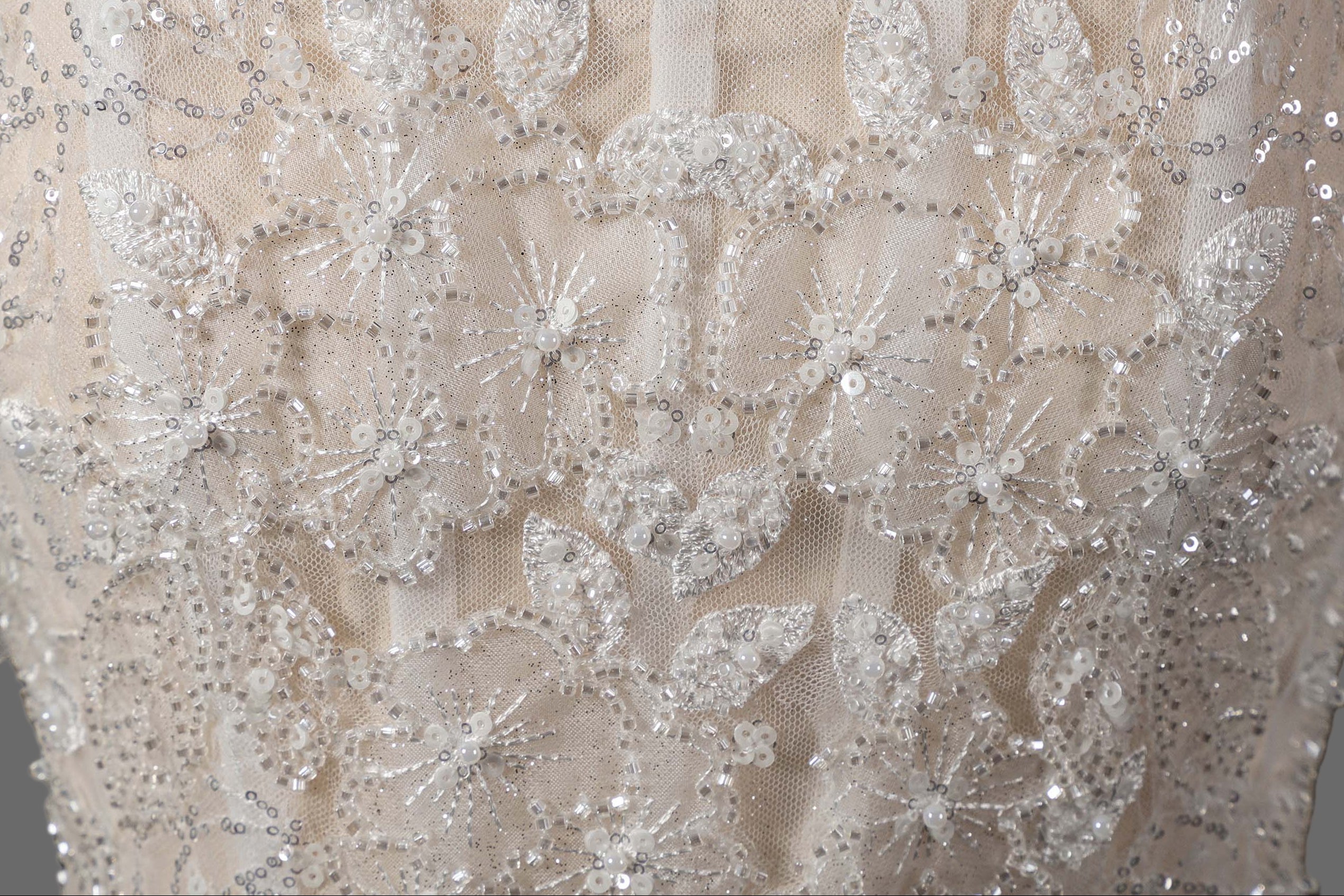 Elegant Lace Applique Mini Wedding Dress with Beaded Straps - Short Bridal Gown