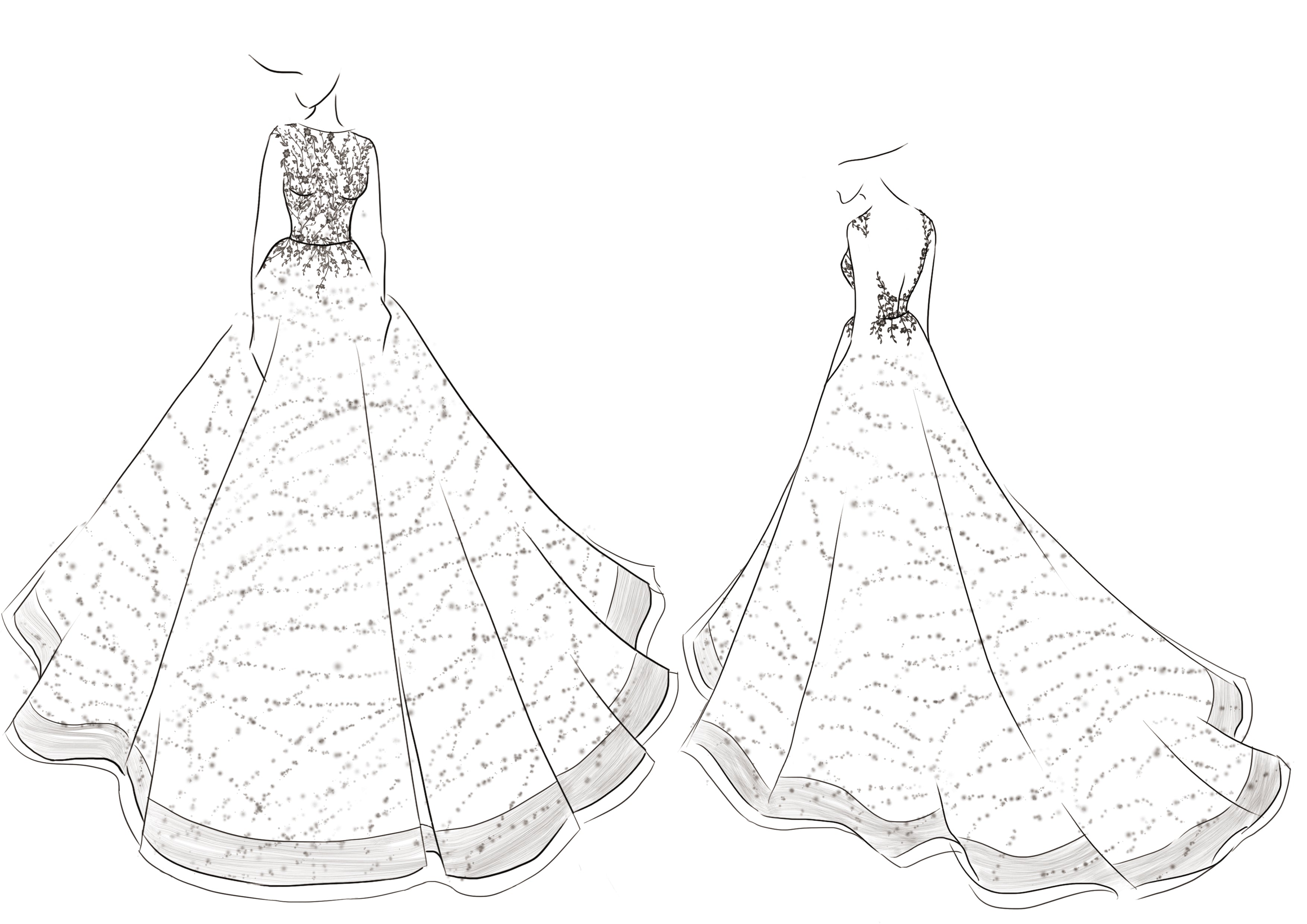 Exquisite A-line Tulle Sleeveless Wedding Dress with Chapel Train