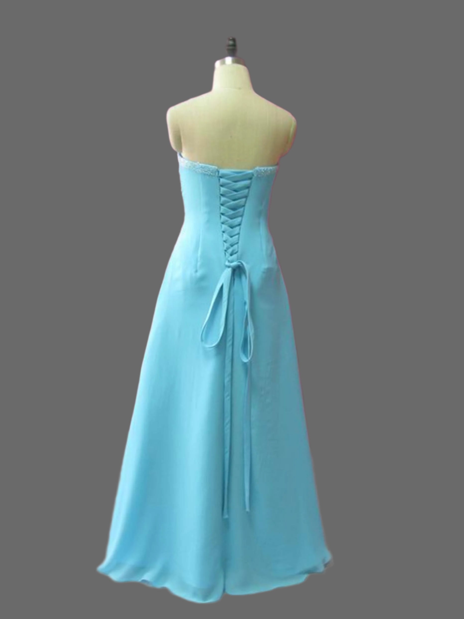 Floor Length A-Line Chiffon Bridesmaid Dress