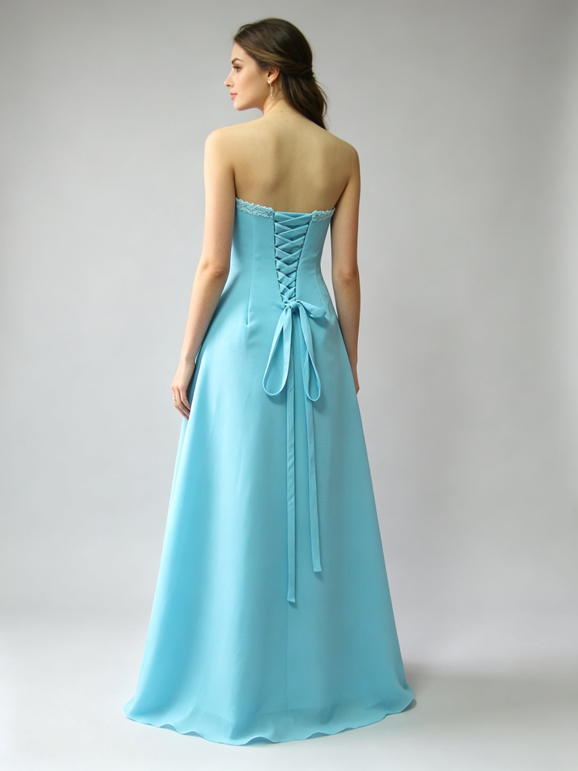 Floor Length A-Line Chiffon Bridesmaid Dress