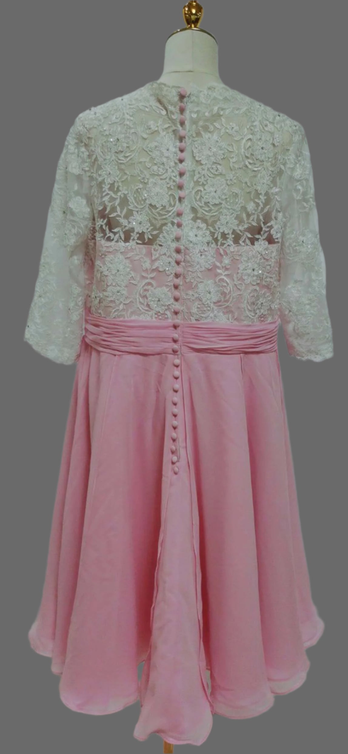 Mother of Bride Dress - Elegant Chiffon A-Line Dress for Weddings