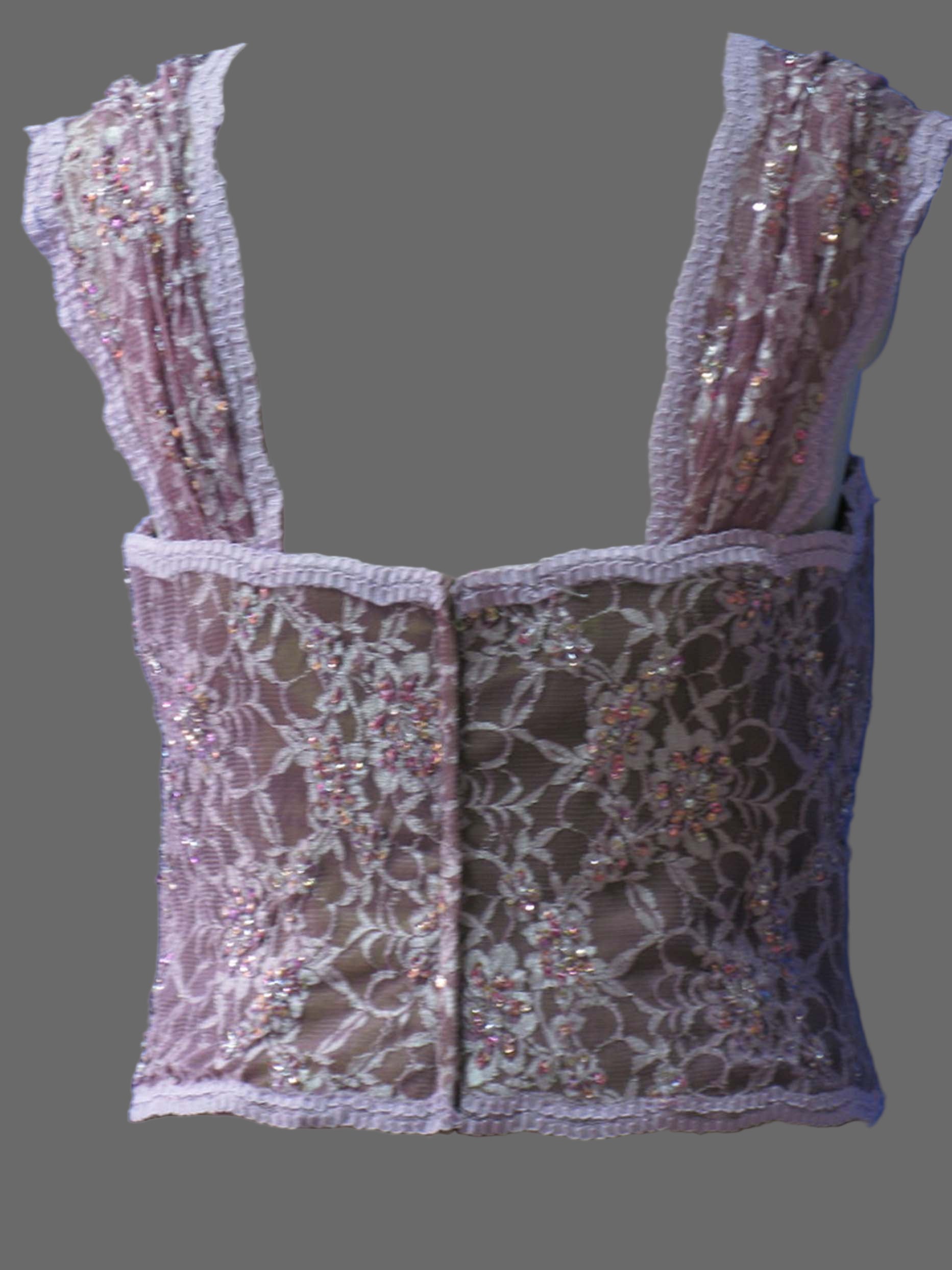 Pink Lace Olive Green Mother of the Bride Dress - Two Piece Formal Gown