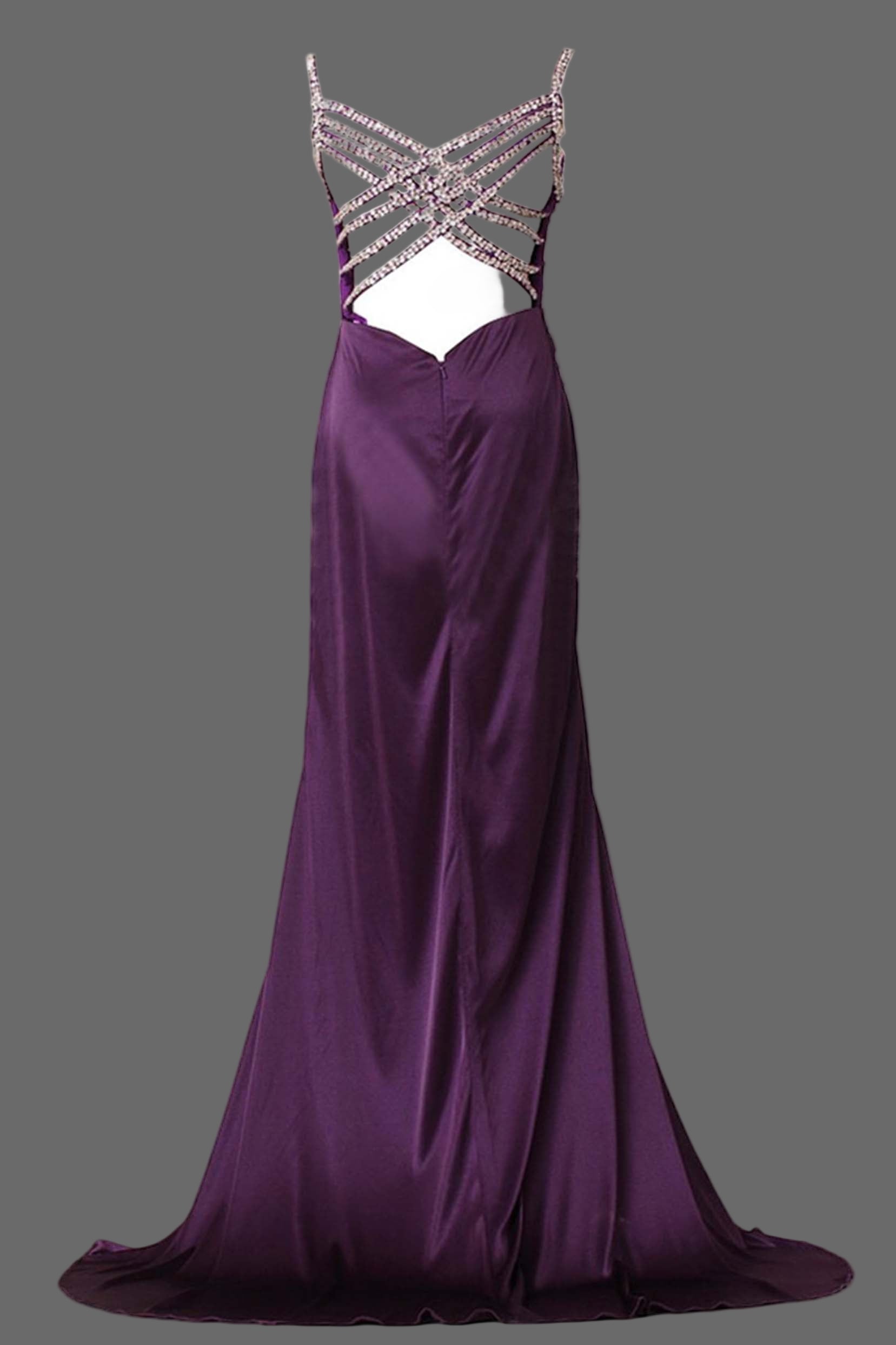 Royal Blue Beaded Prom Dress - Sweetheart Neckline Evening Gown