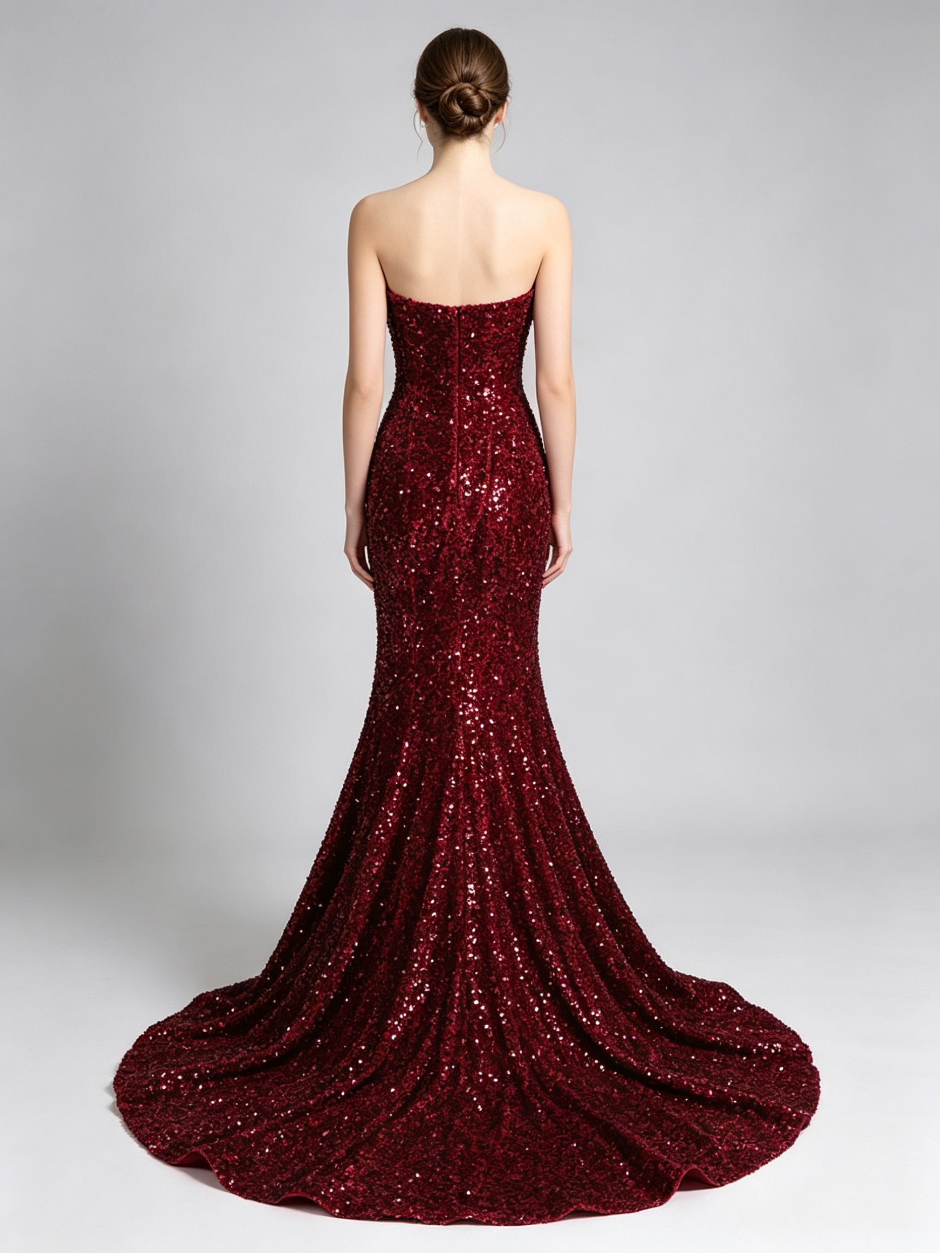 Sequin Sweetheart Mermaid Dress