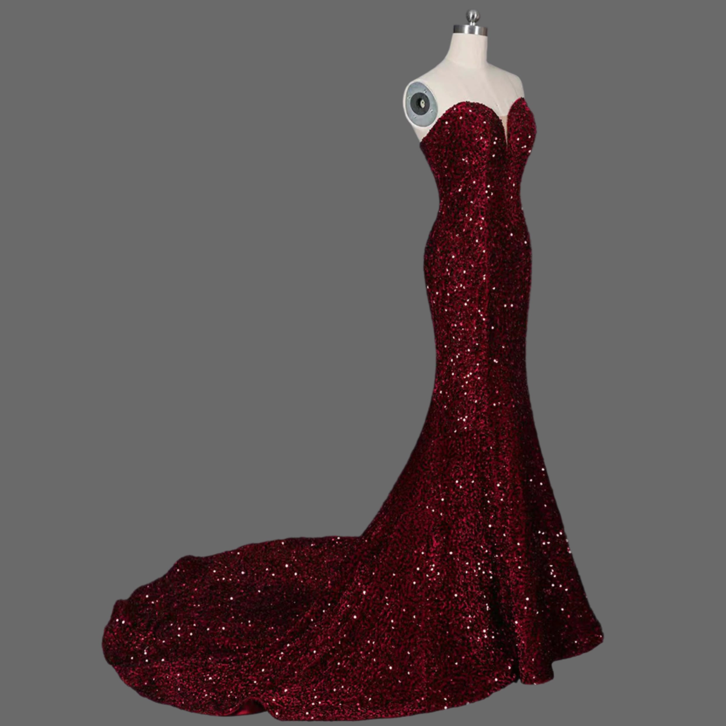 Sequin Sweetheart Mermaid Dress