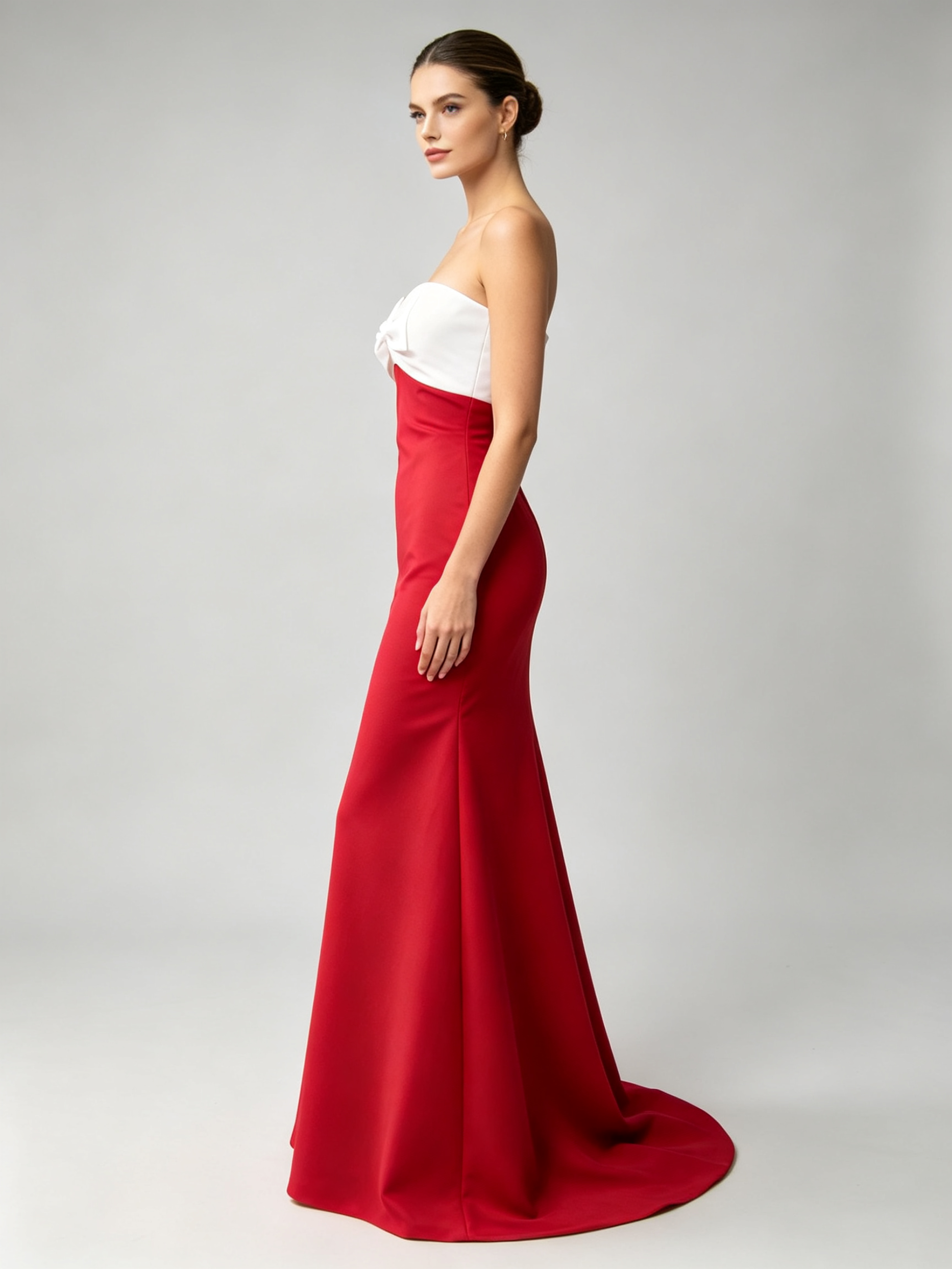 Strapless Mermaid Evening Gown - Sweetheart Neckline Formal Dress