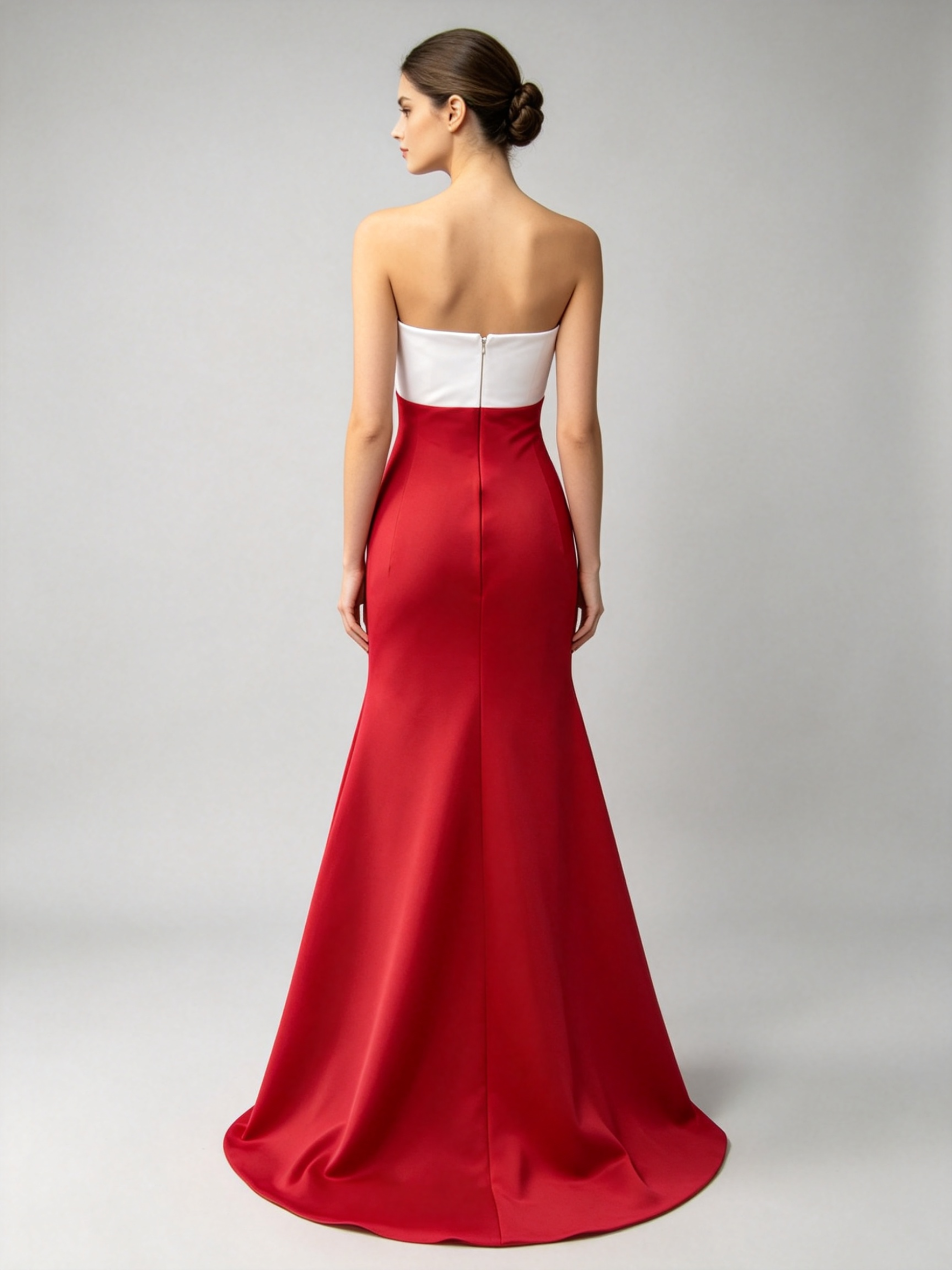 Strapless Mermaid Evening Gown - Sweetheart Neckline Formal Dress