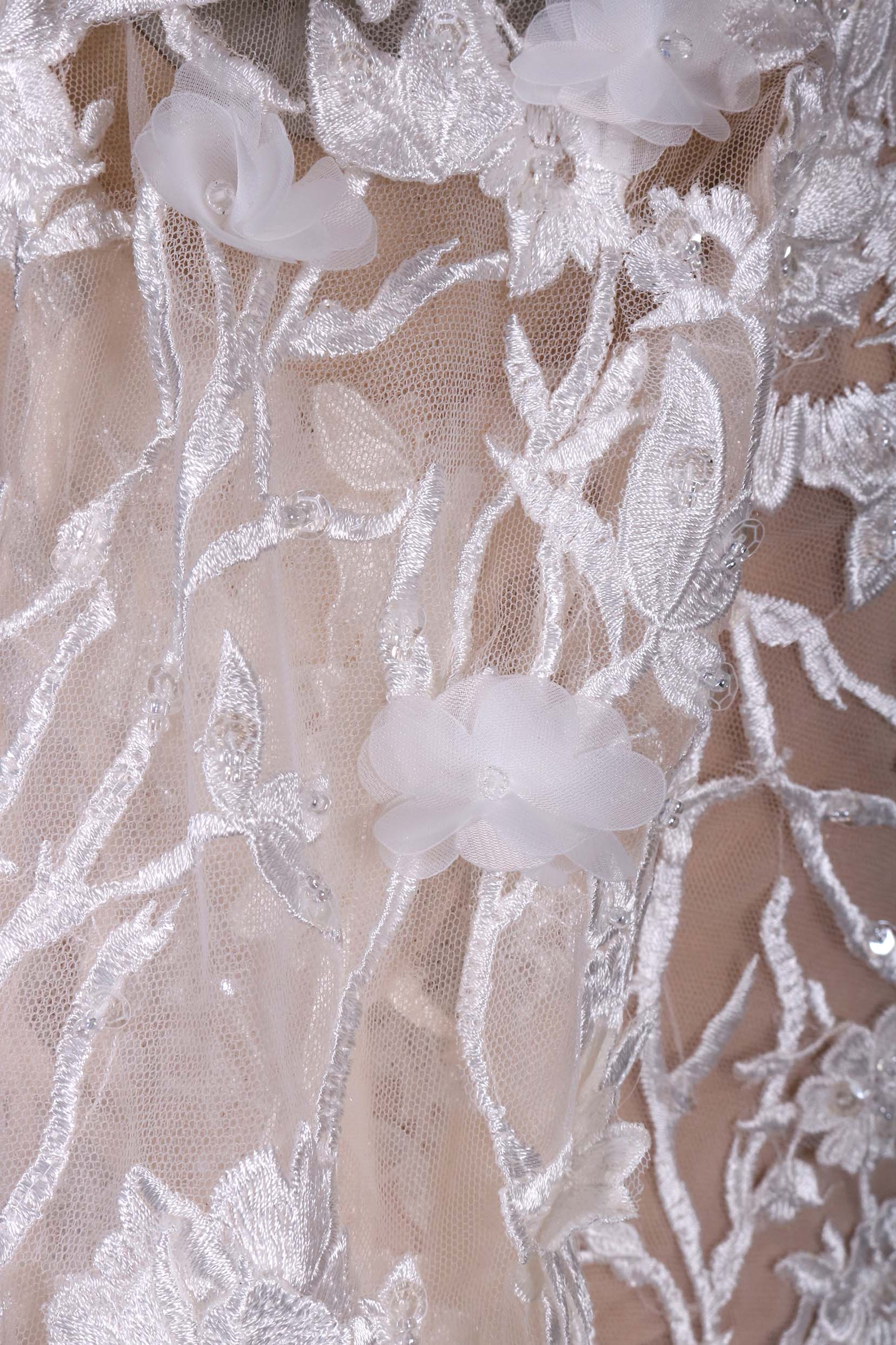 Stunning A-Line Wedding Dress - Off-Shoulder Lace Bridal Gown